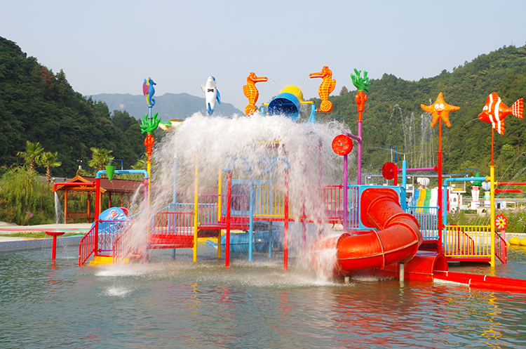 Waterpark IP design and landscape functional theme packaging