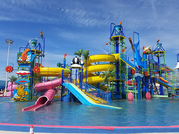 How to save energy in the construction of a water park?