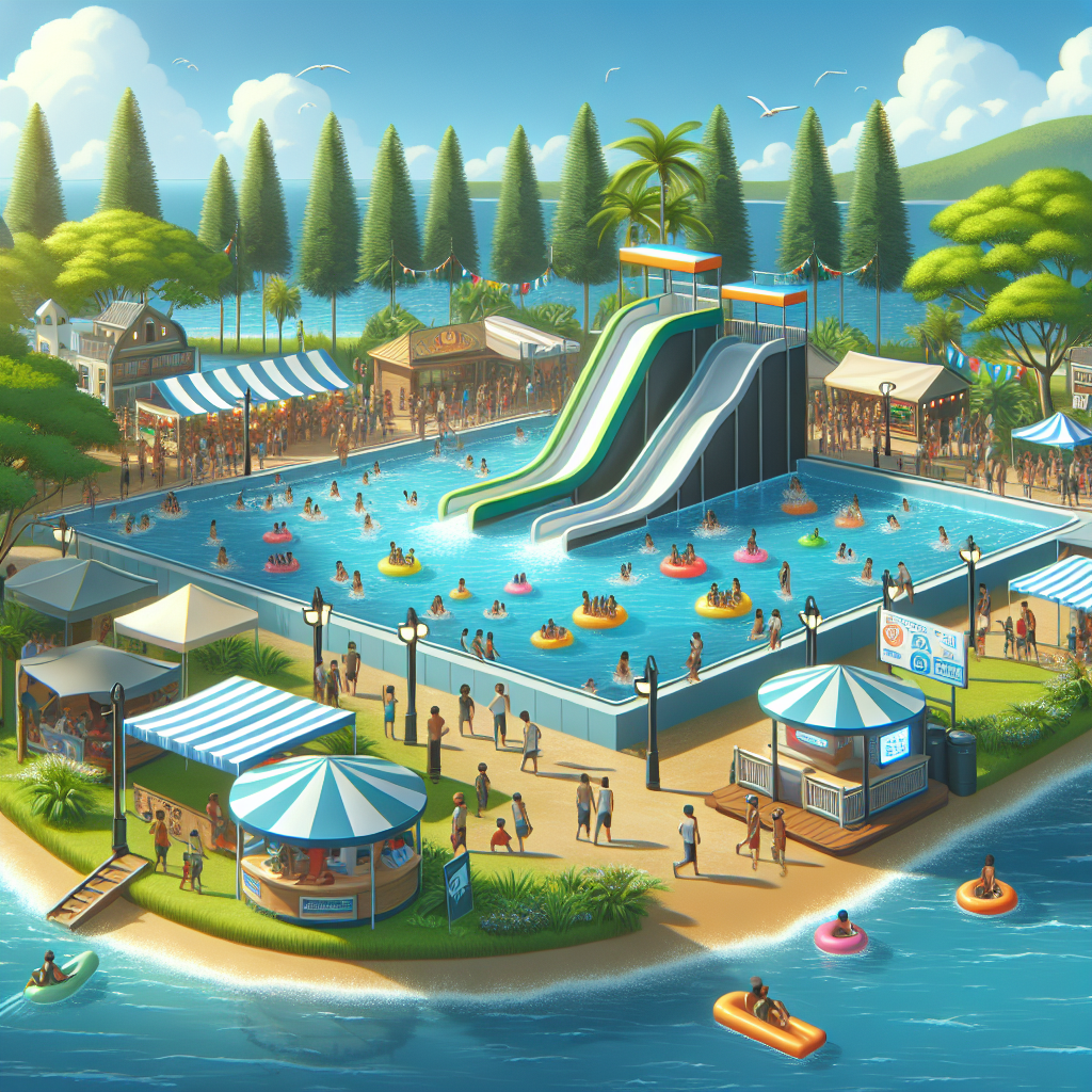 Optimal Locations for Mobile Water Parks