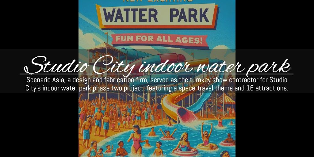 #ScenarioAsia #IndoorWaterPark