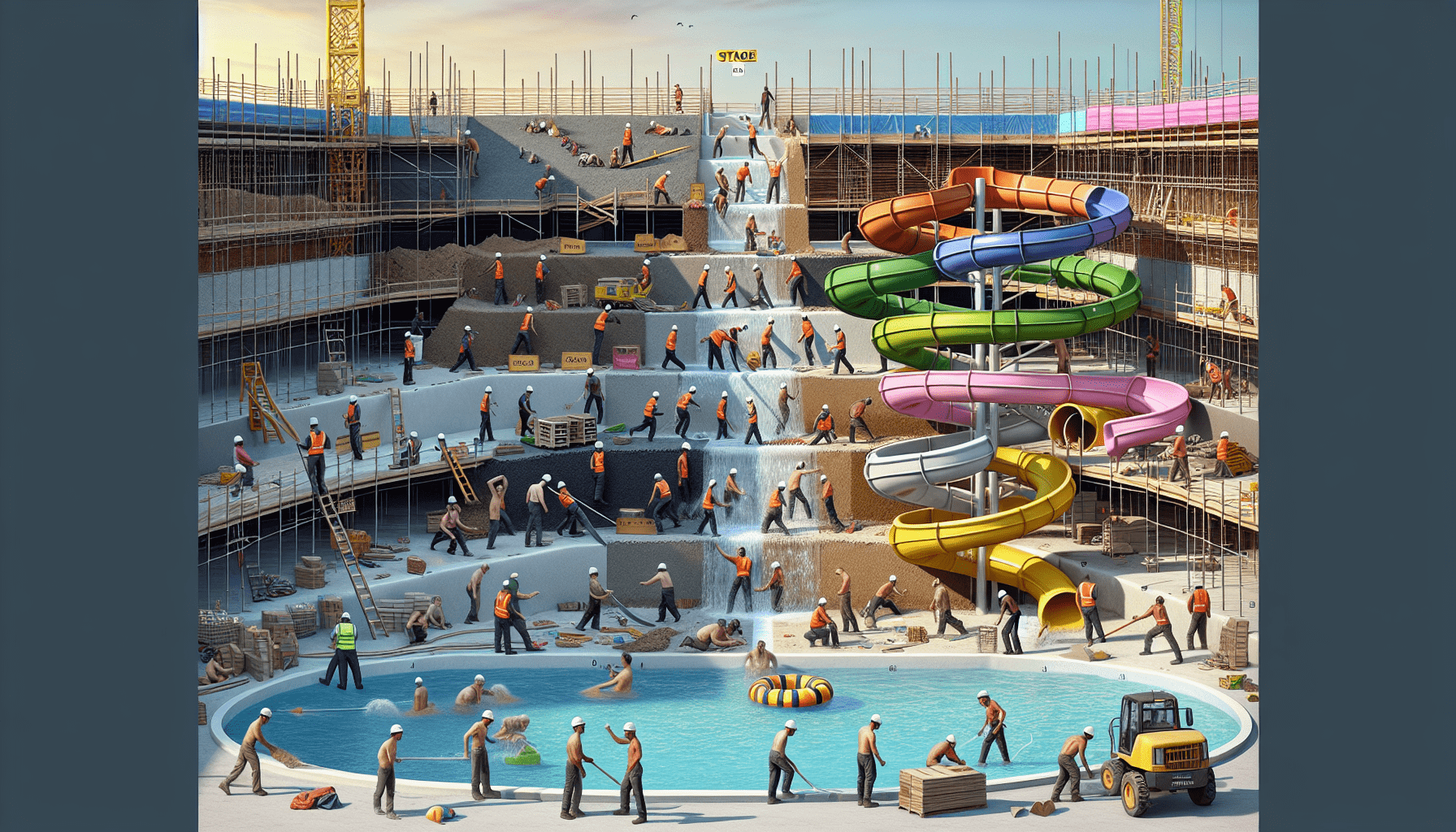 Water Park Construction Timeline