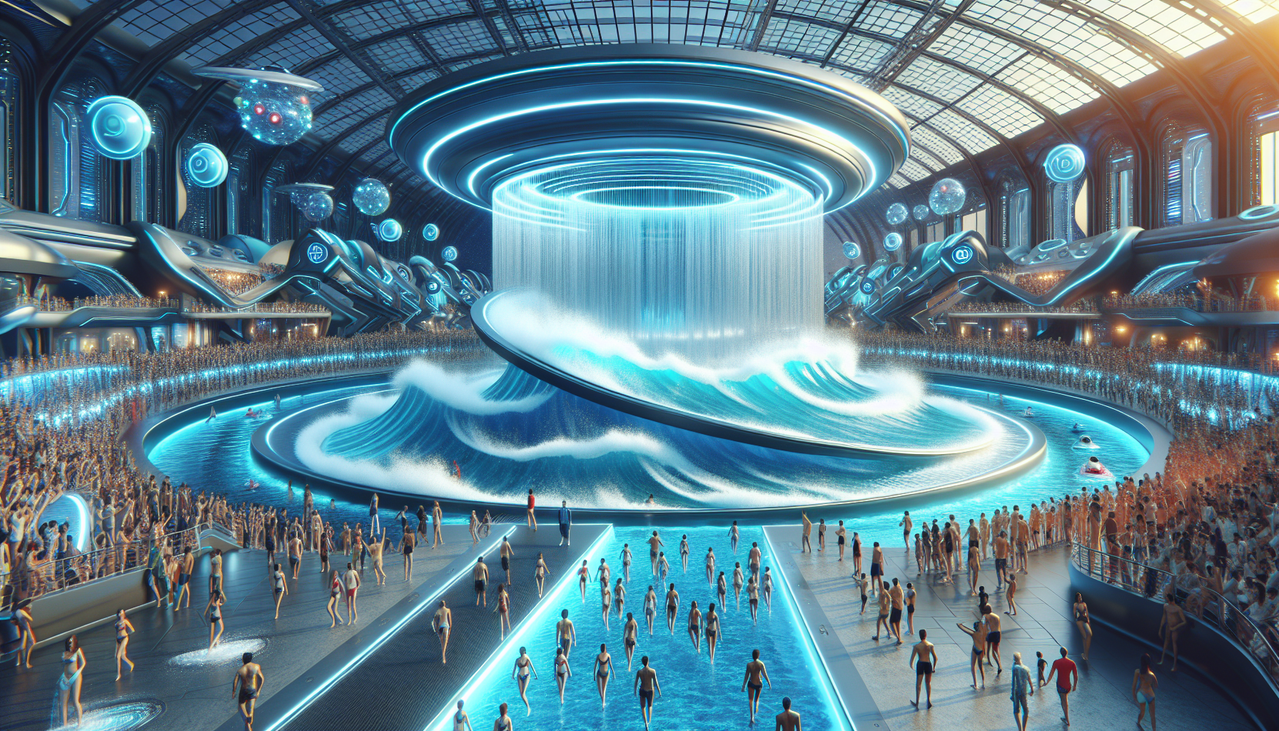 Innovative Features of Wave Pool