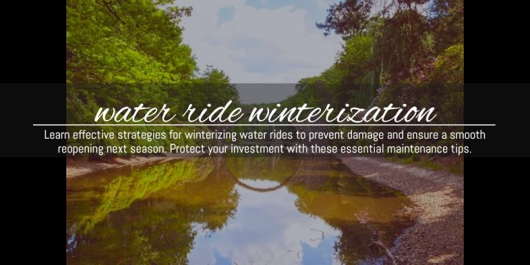 #WaterRideMaintenance #WinterizationTips
